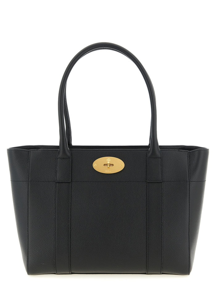 Bayswater 9 to 5 handbag Black Calfskin Leather (bos Taurus) Hand Bags