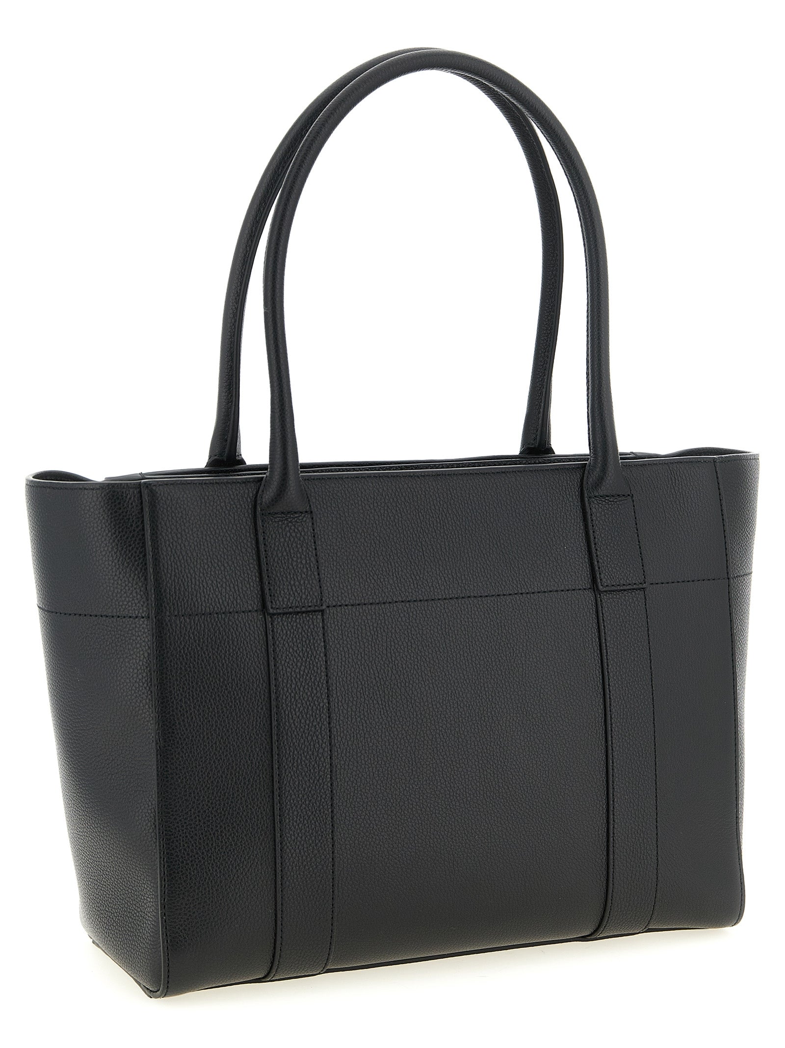 Bayswater 9 to 5 handbag Black Calfskin Leather (bos Taurus) Hand Bags