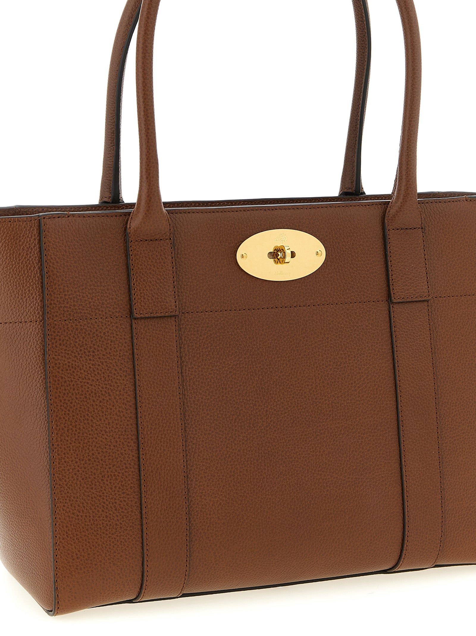 Bayswater 9 to 5 handbag Brown Calfskin Leather (bos Taurus) Hand Bags