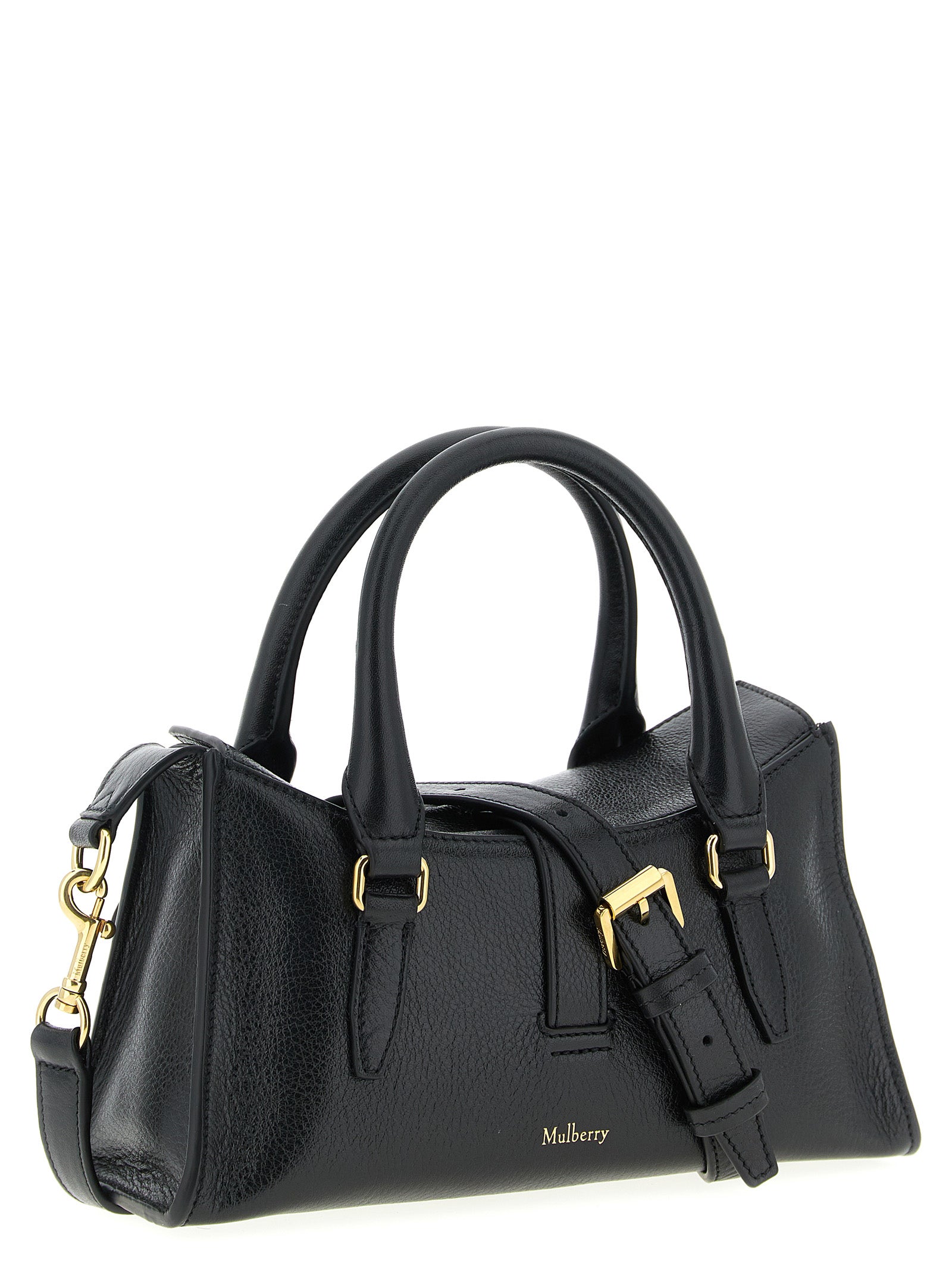 Mini Roxanne handbag Black Calfskin Leather (bos Taurus) Hand Bags
