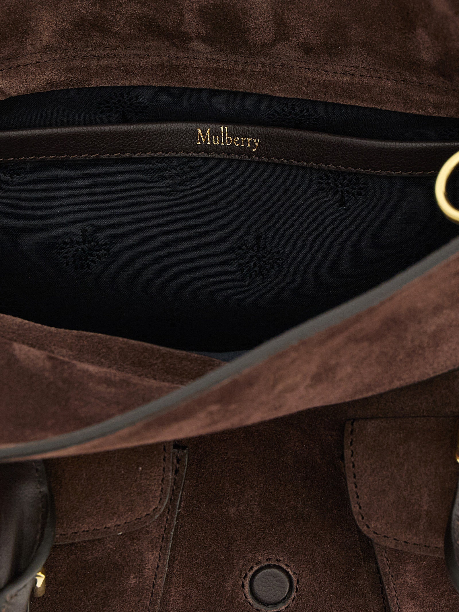 Roxanne small handbag Brown Calfskin Leather (bos Taurus) Crossbody Bags