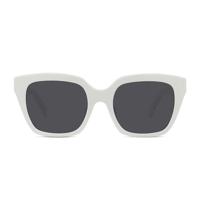 CL40198F 25a Bianco Celluloid Occhiali Sole