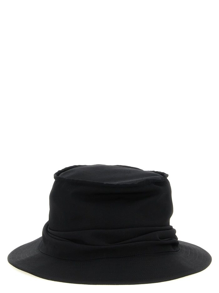 Drape hat Black Wool