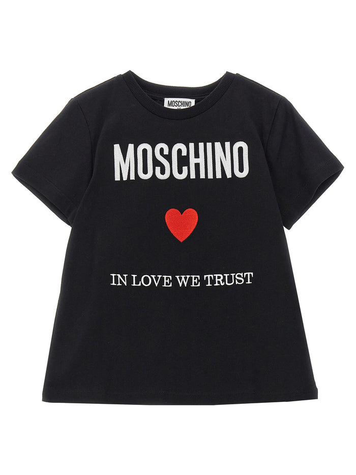 In love we trust T-shirt Black Cotton