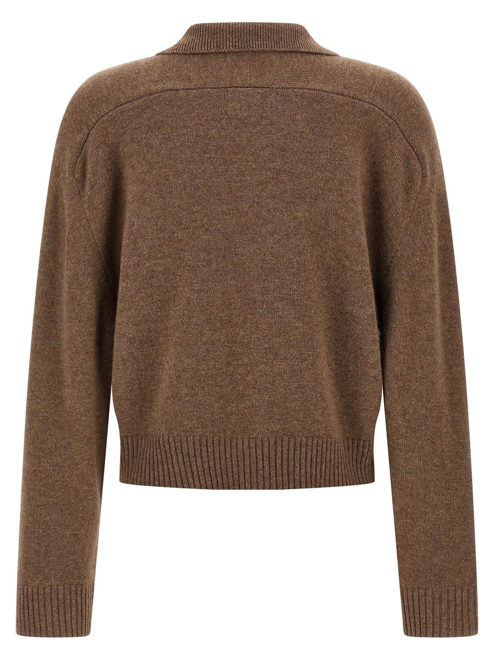 Homere sweater Brown Cashmere Sweater, Cardigans