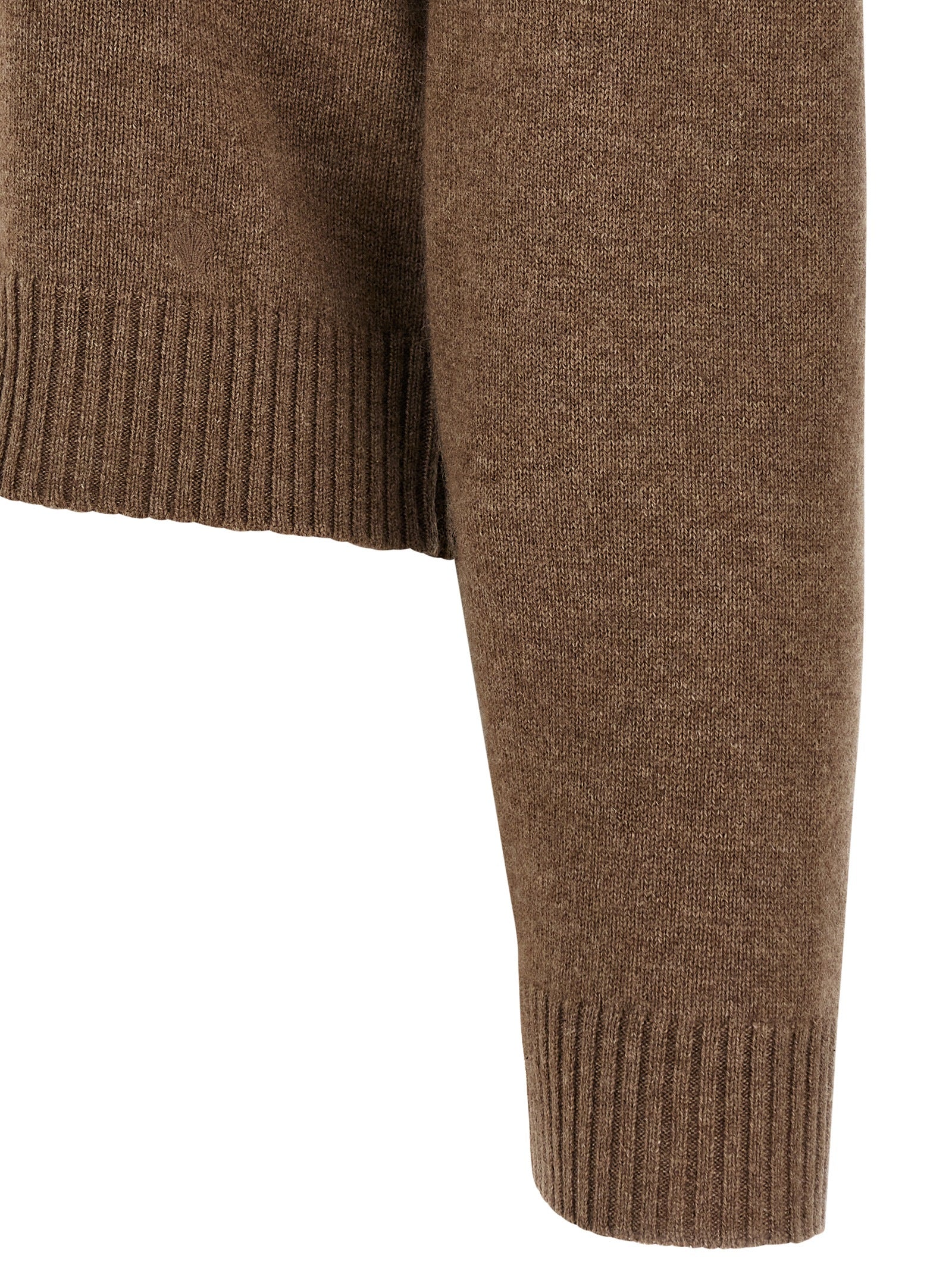 Homere sweater Brown Cashmere Sweater, Cardigans