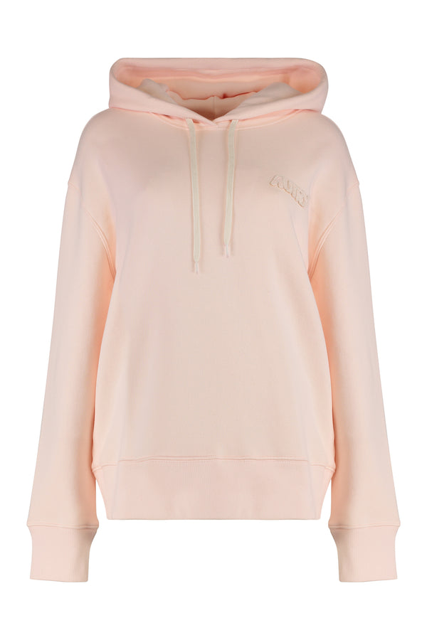 Hooded Sweatshirt Cotton Pink Hoodies