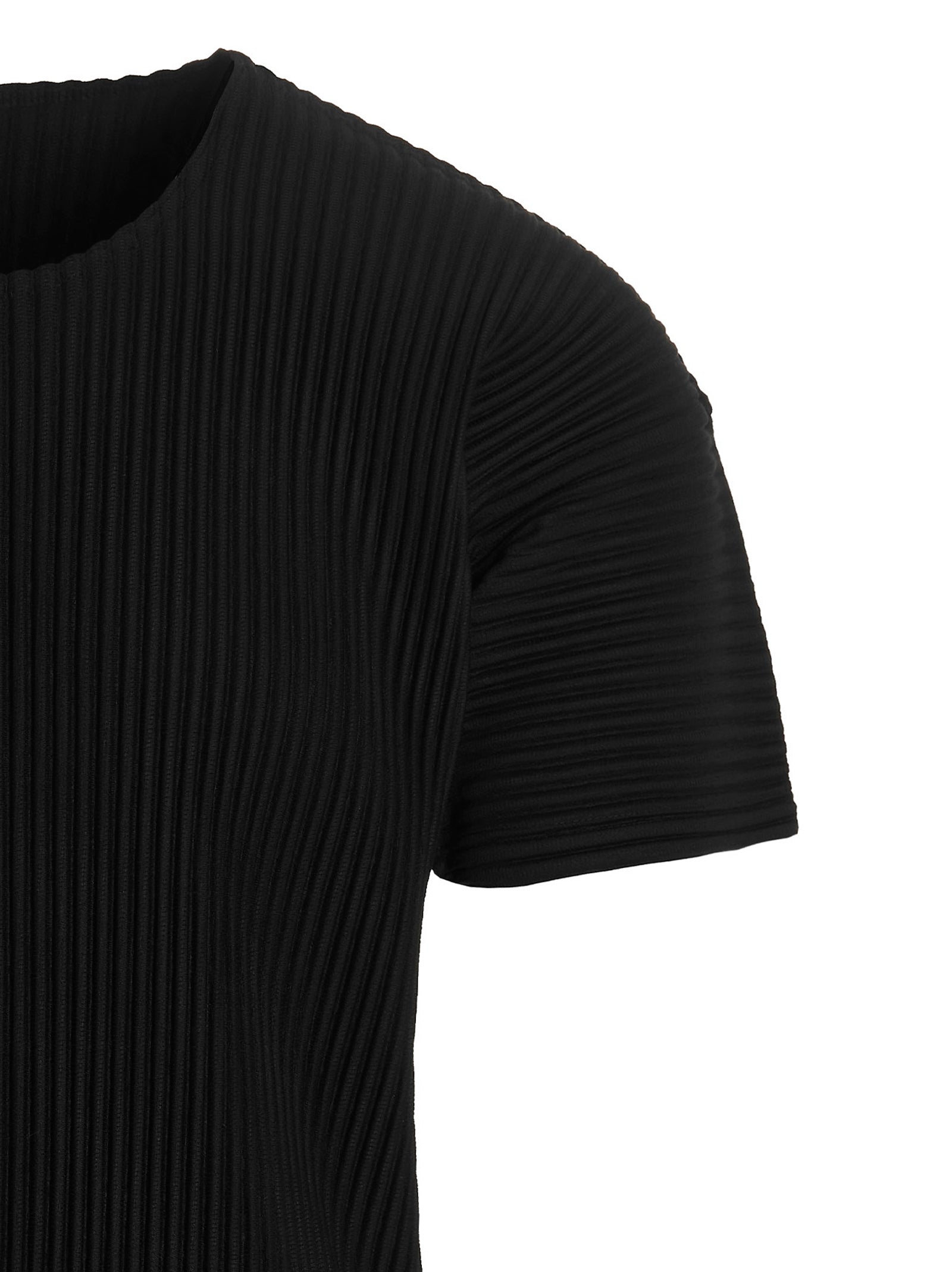 Basics T-shirt Black Polyester
