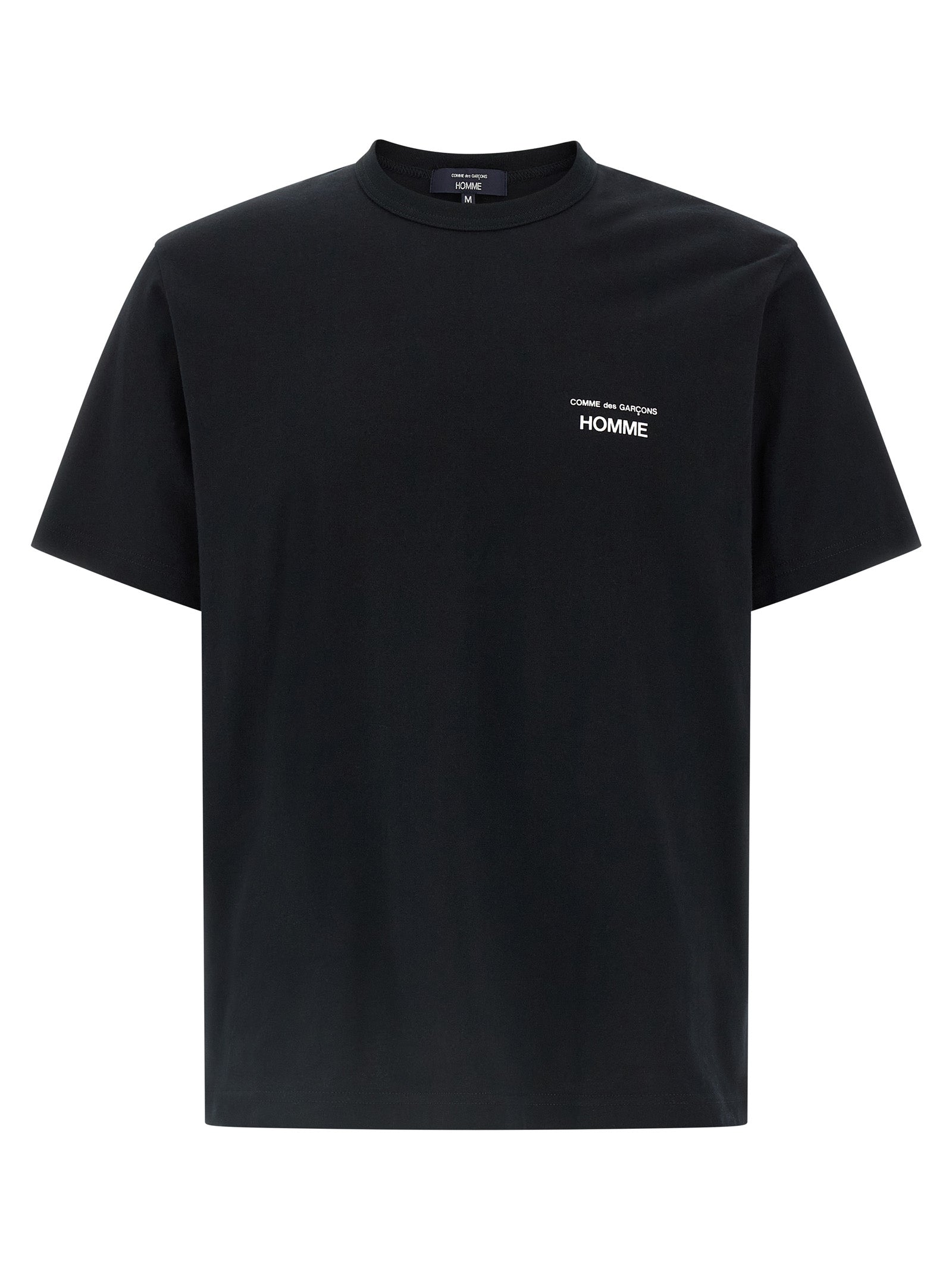 Logo T-shirt White/black Cotton