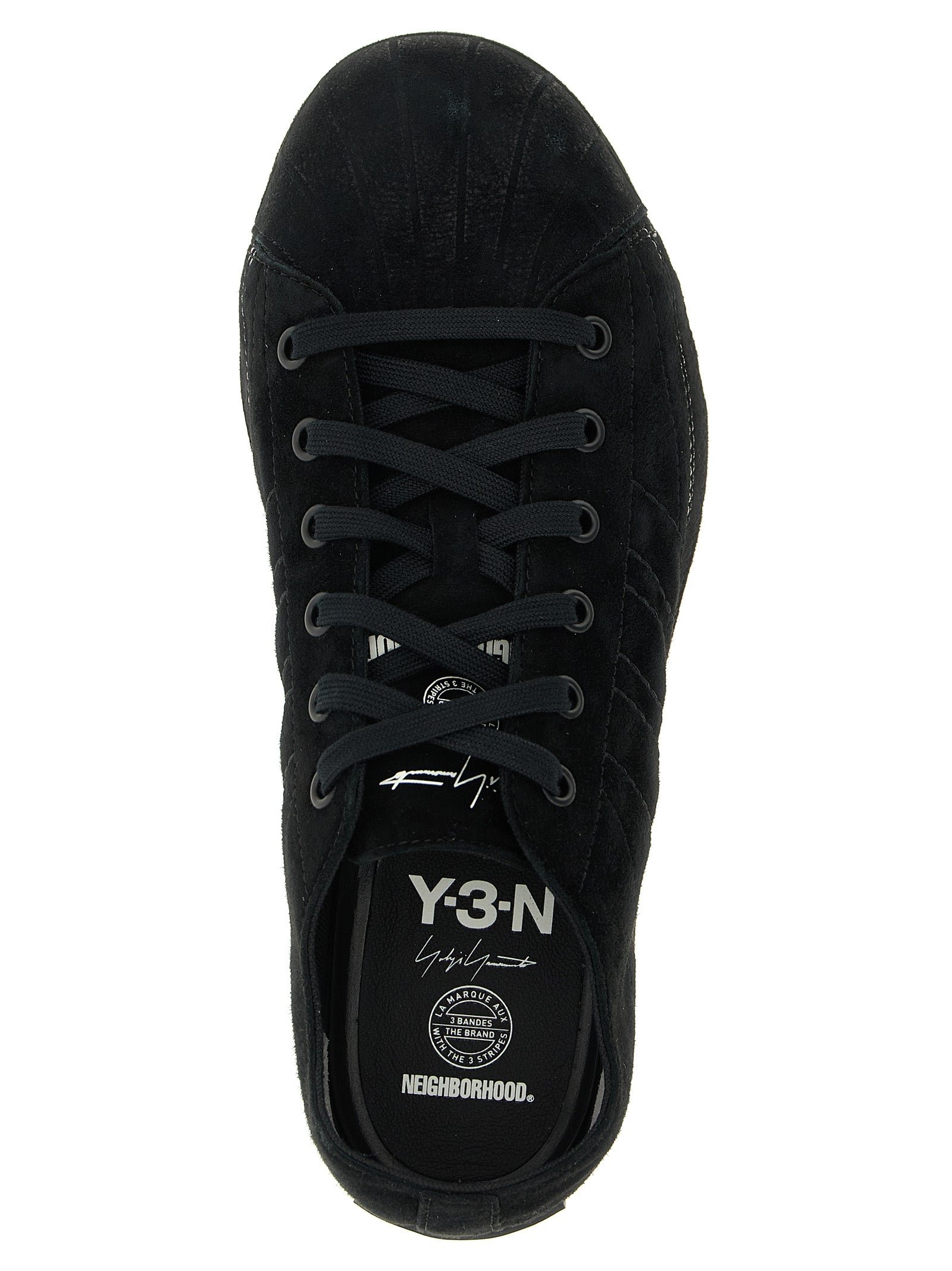 Y-3 x NBHD capsule Nizzastar LO sneakers Black Calfskin Leather (bos Taurus)