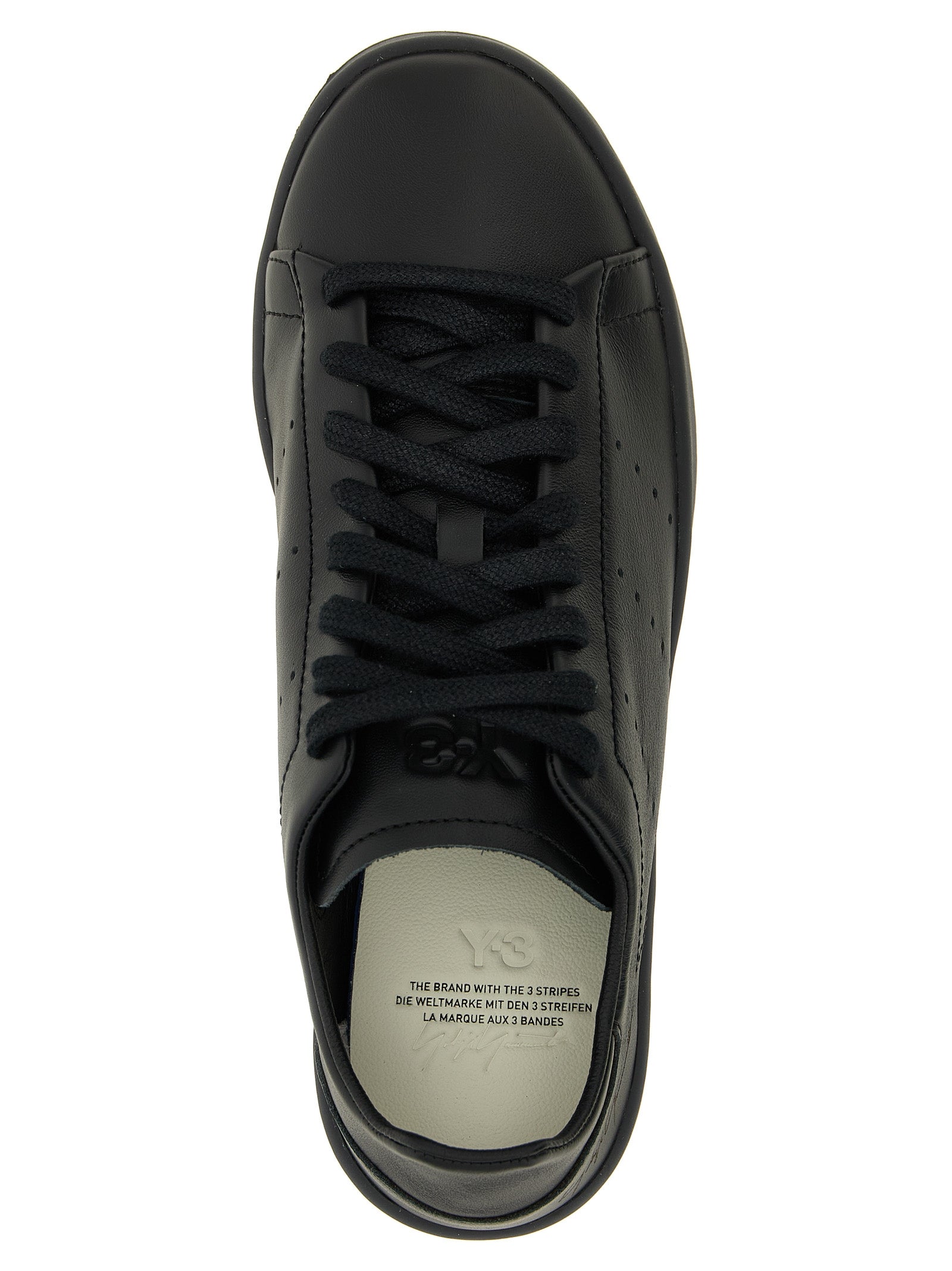 Y-3 Stan Smith sneakers Black Calfskin Leather (bos Taurus)