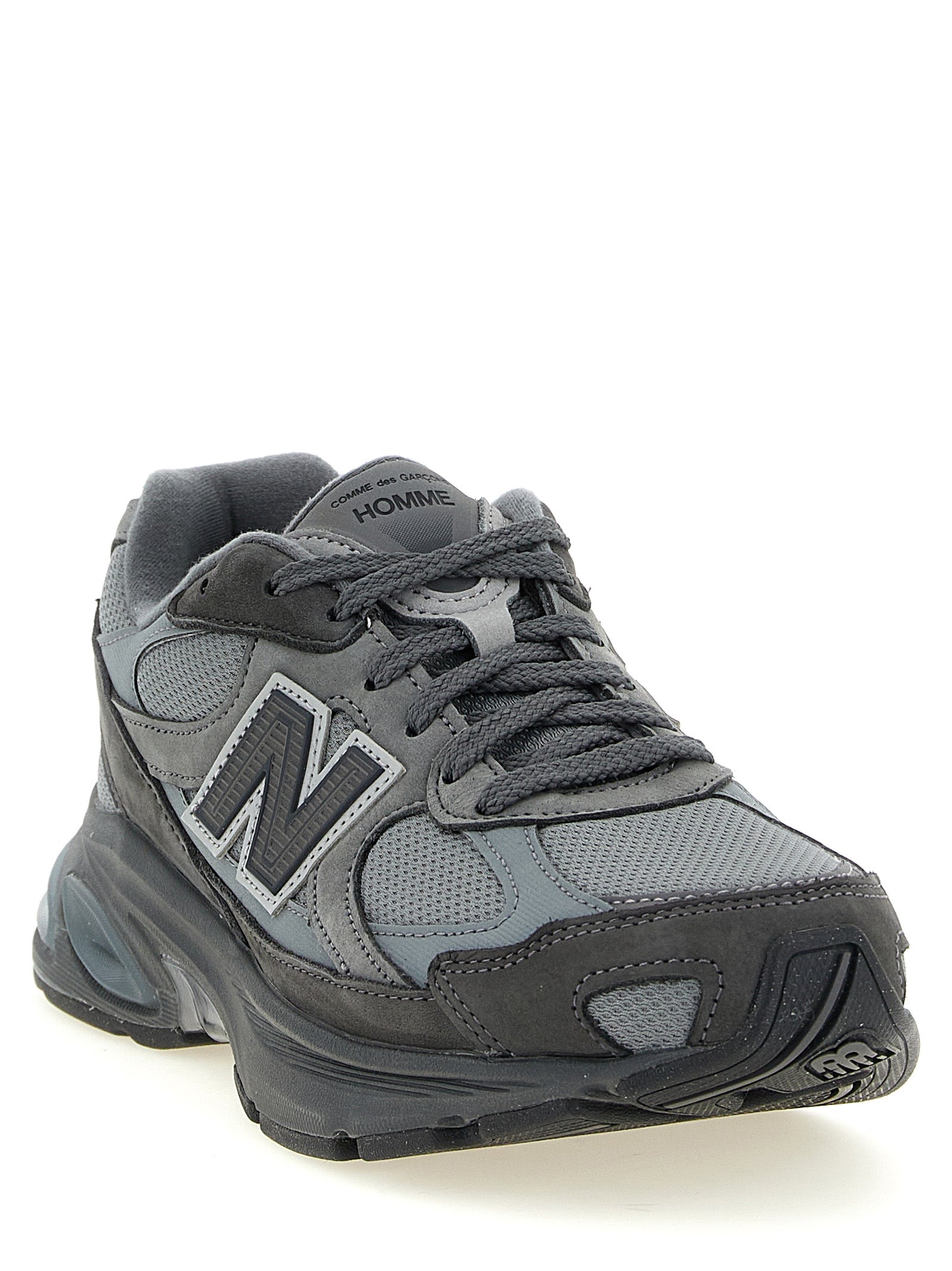 Commedesgarçons X Newbalance Abzorb2010 Sneakers Gray Cow Leather (bos Taurus)