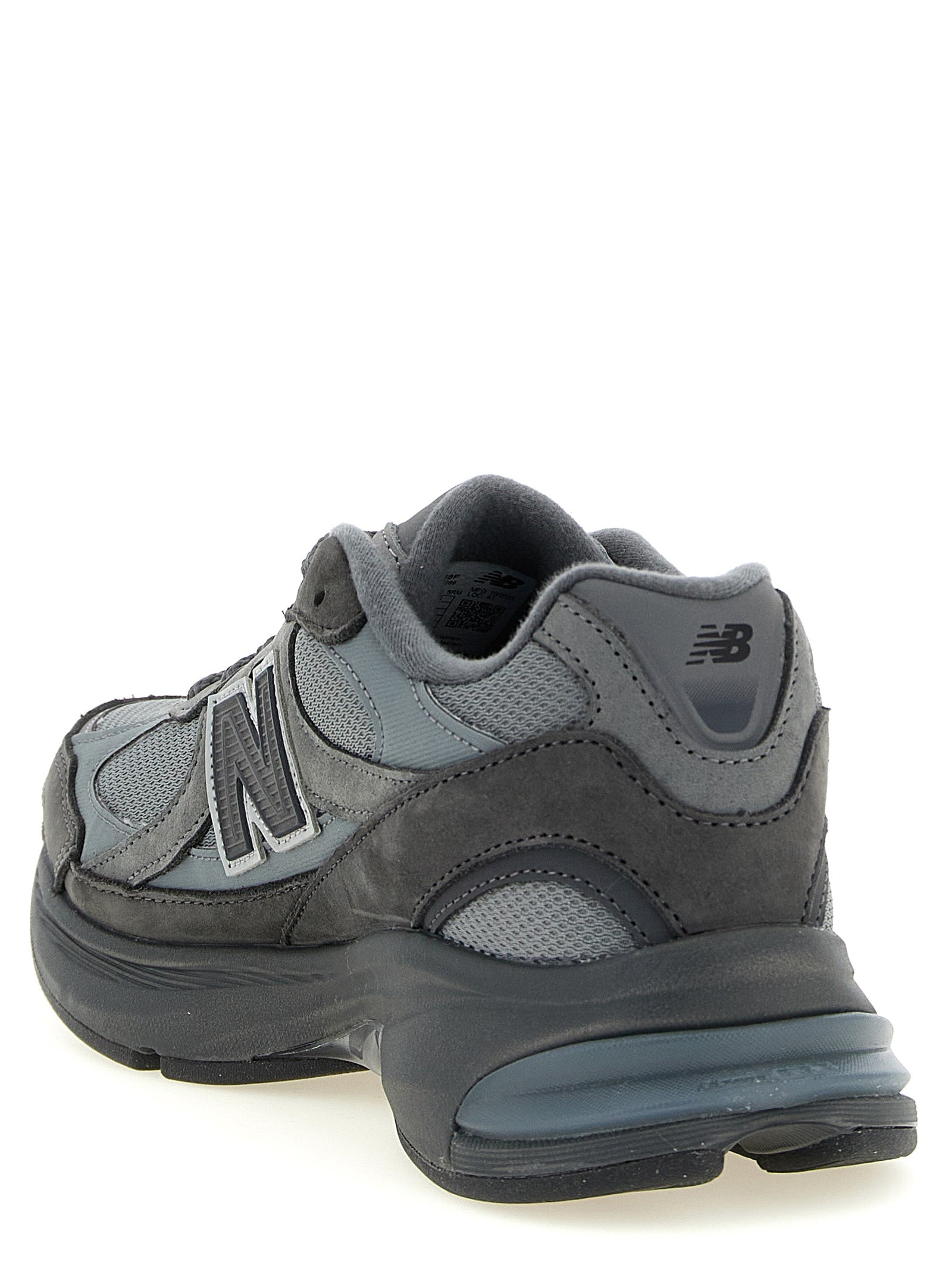 Commedesgarçons X Newbalance Abzorb2010 Sneakers Gray Cow Leather (bos Taurus)