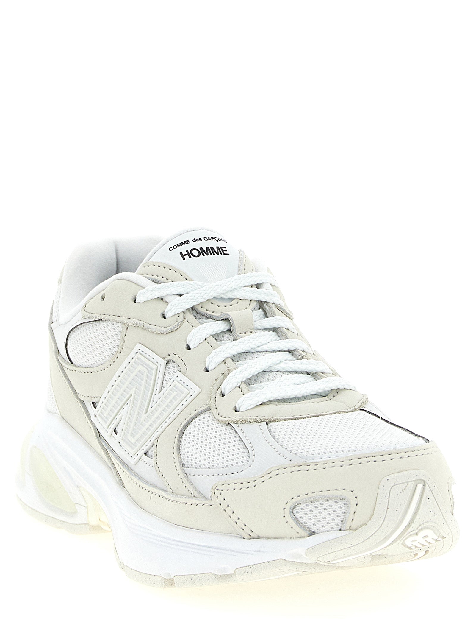 Commedesgarçons X Newbalance Abzorb2010 Sneakers Beige Cow Leather (bos Taurus)