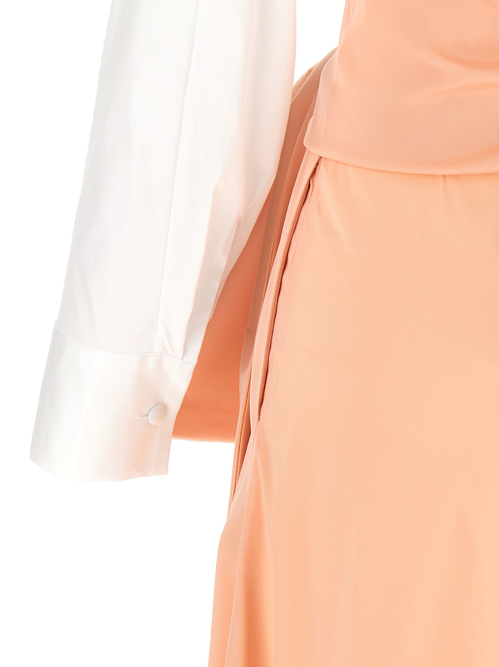 Clarence dress Multicolor Cotton Polyamide Elastane