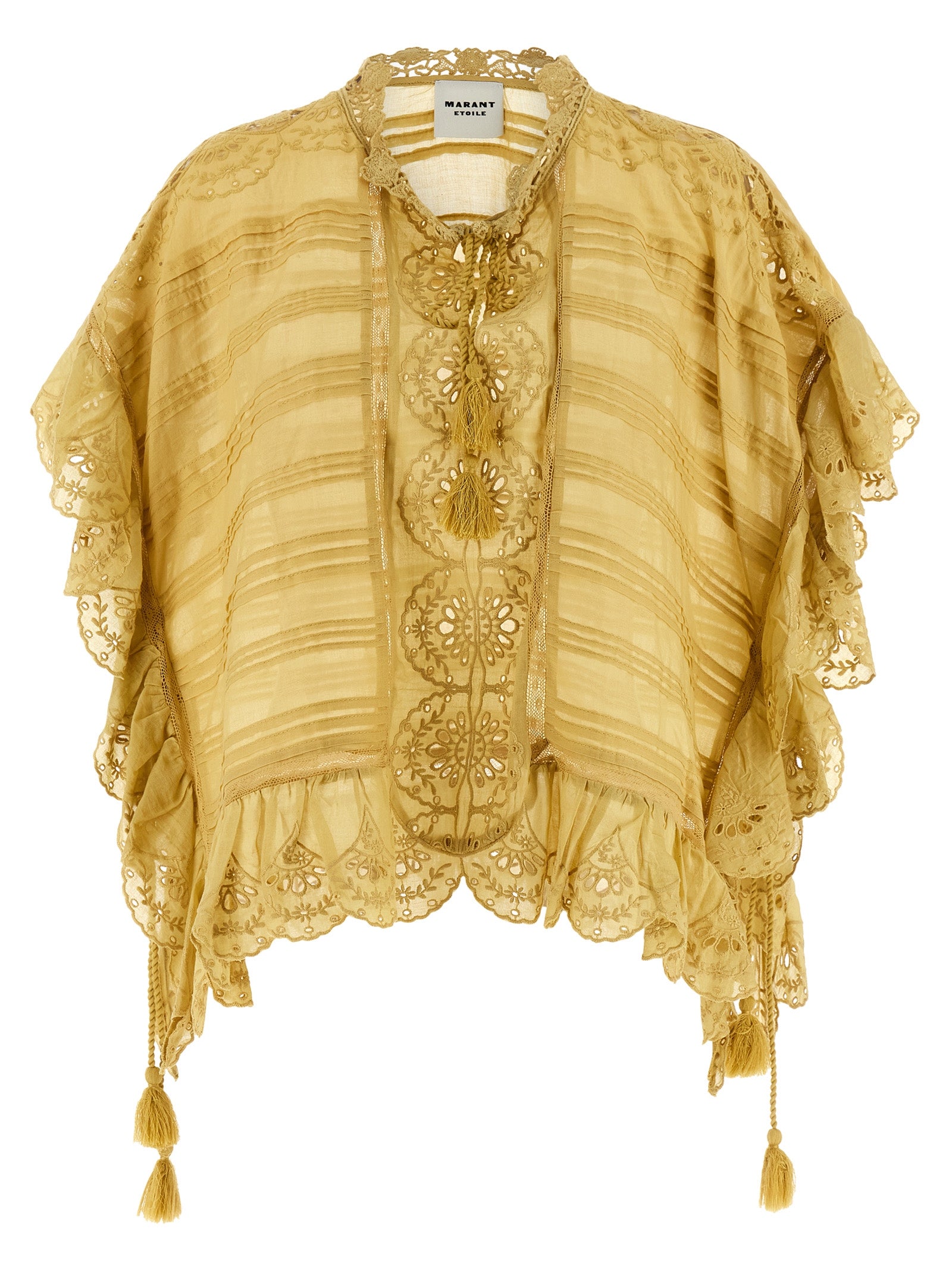 Payton top Yellow Cotton Tops