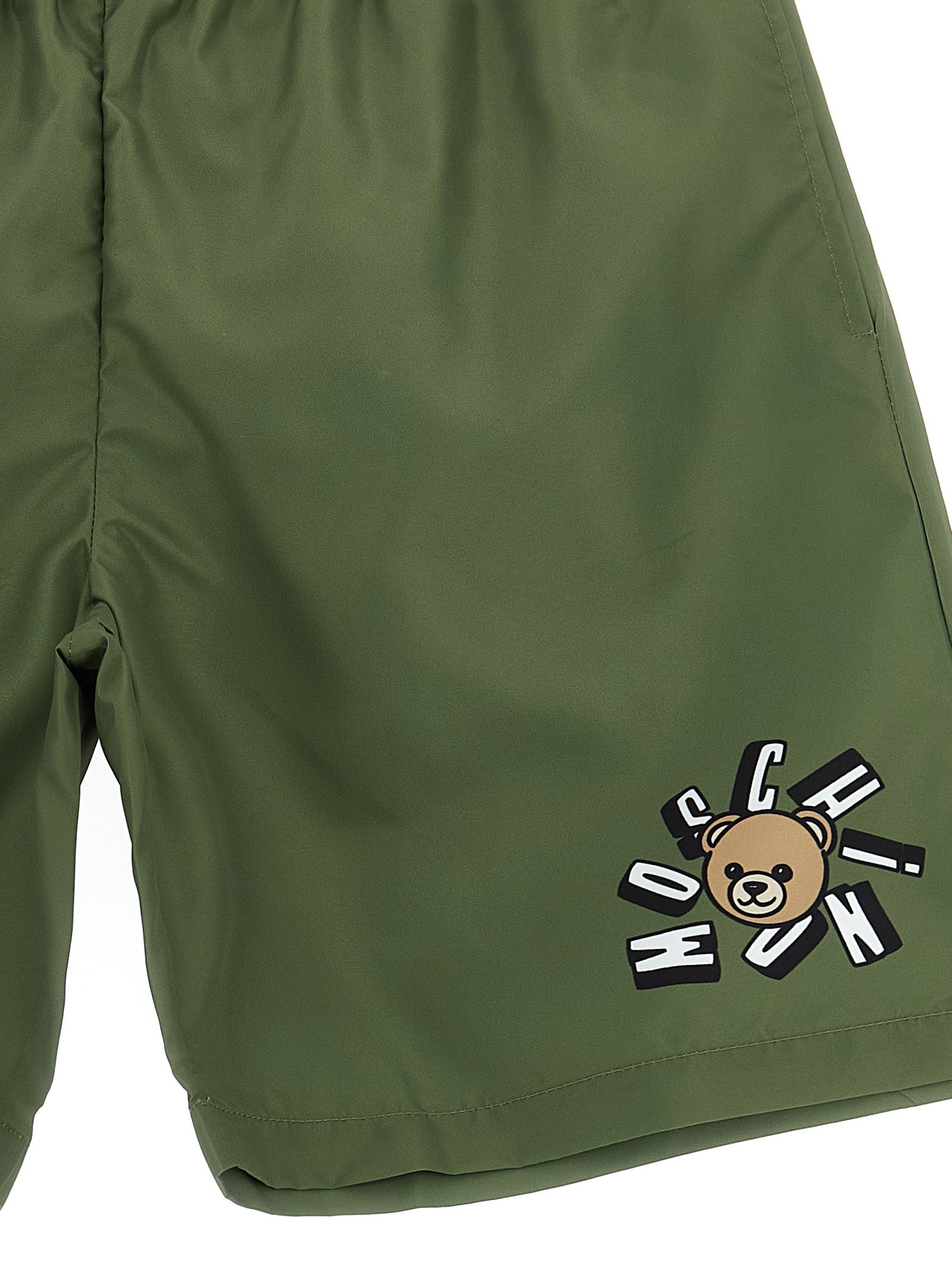 Moschino Teddy Bear swimsuit Green Polyester Beachwear