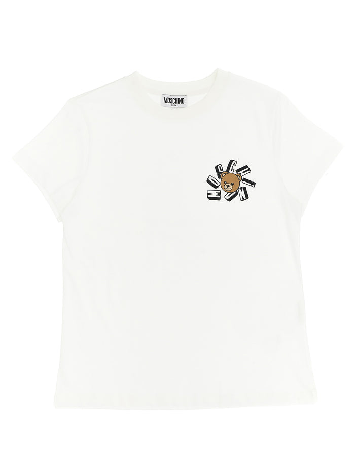 Moschino Teddy Bear T-shirt White Cotton