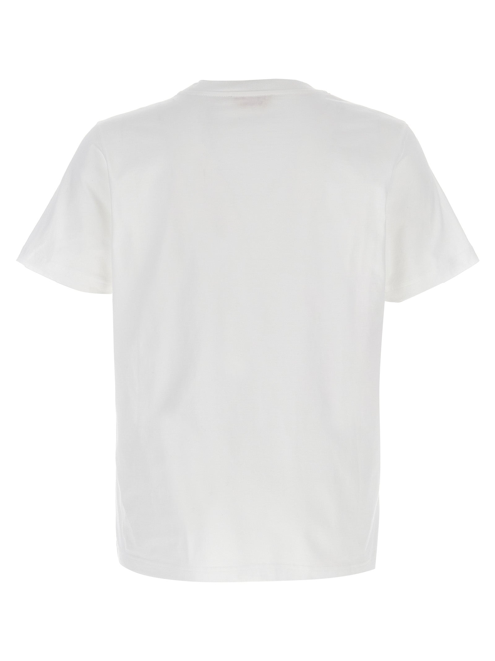 Logo patch t-shirt White Cotton