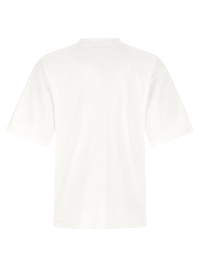 Logo T-shirt White Cotton