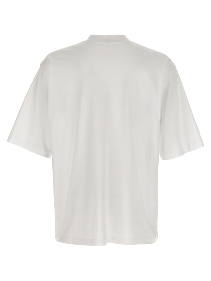 Logo patch t-shirt White Cotton
