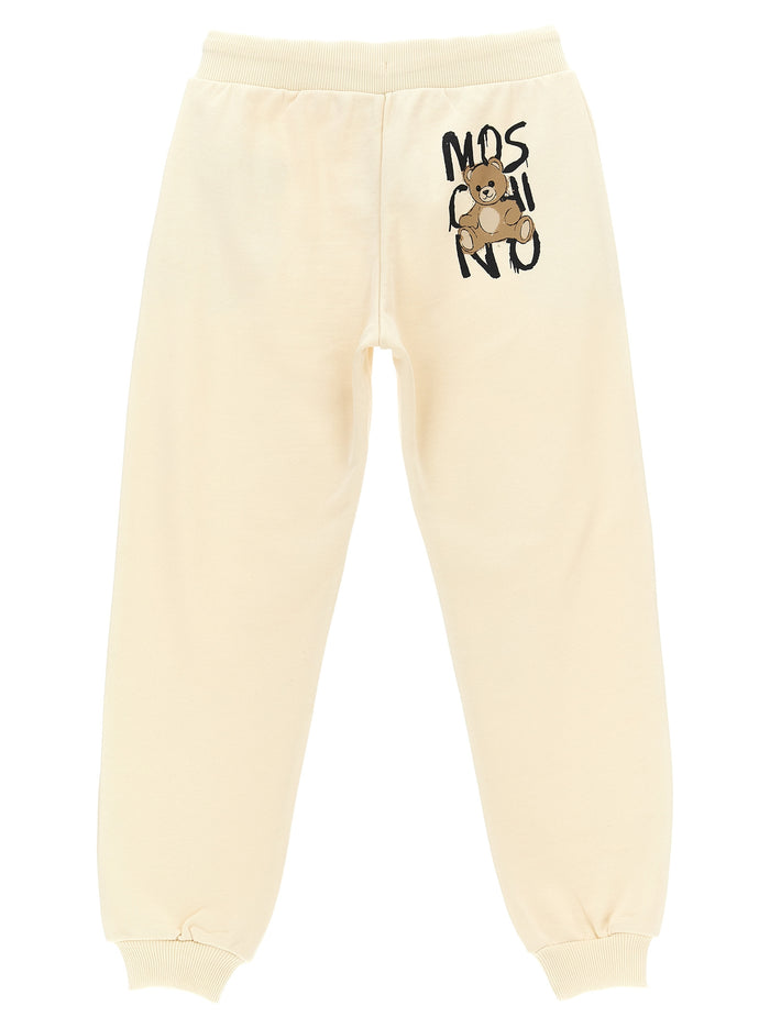 Moschino Teddy Bear joggers Beige Cotton Pant