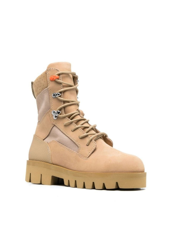 Heron Preston Leather boot in beige