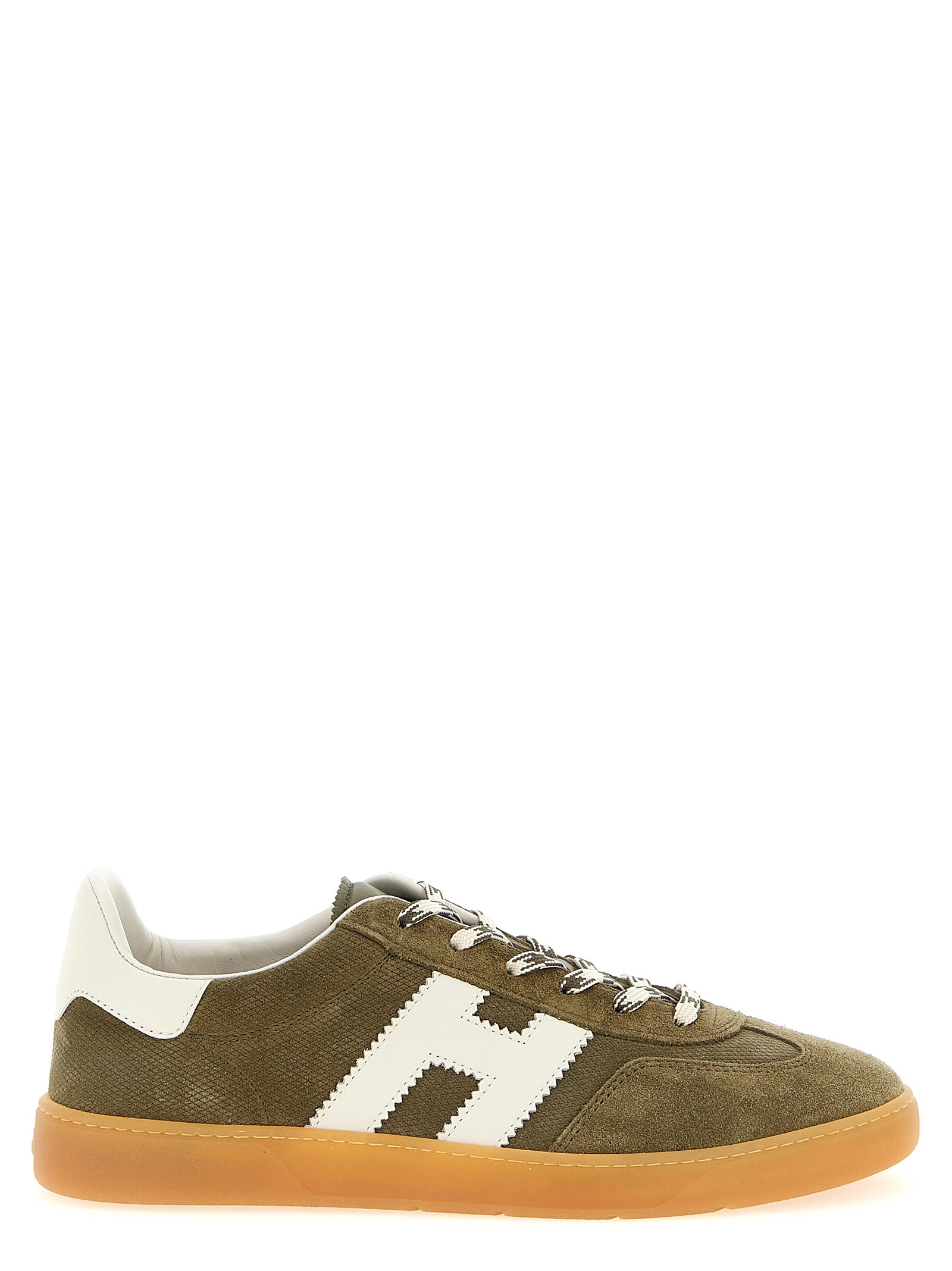 Hogan Cool sneakers Green Calfskin Leather Mutton