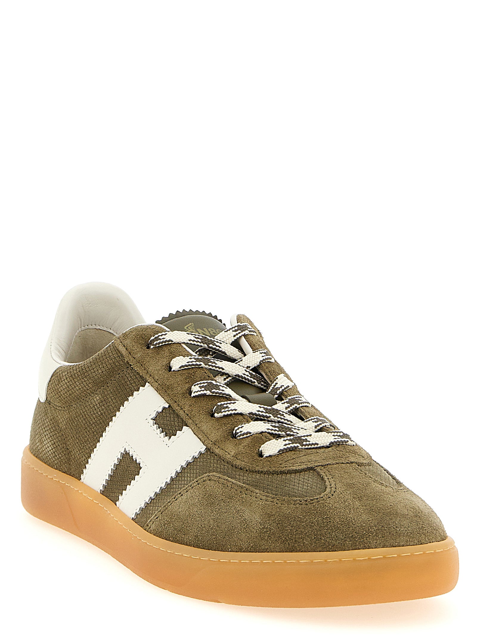 Hogan Cool sneakers Green Calfskin Leather Mutton