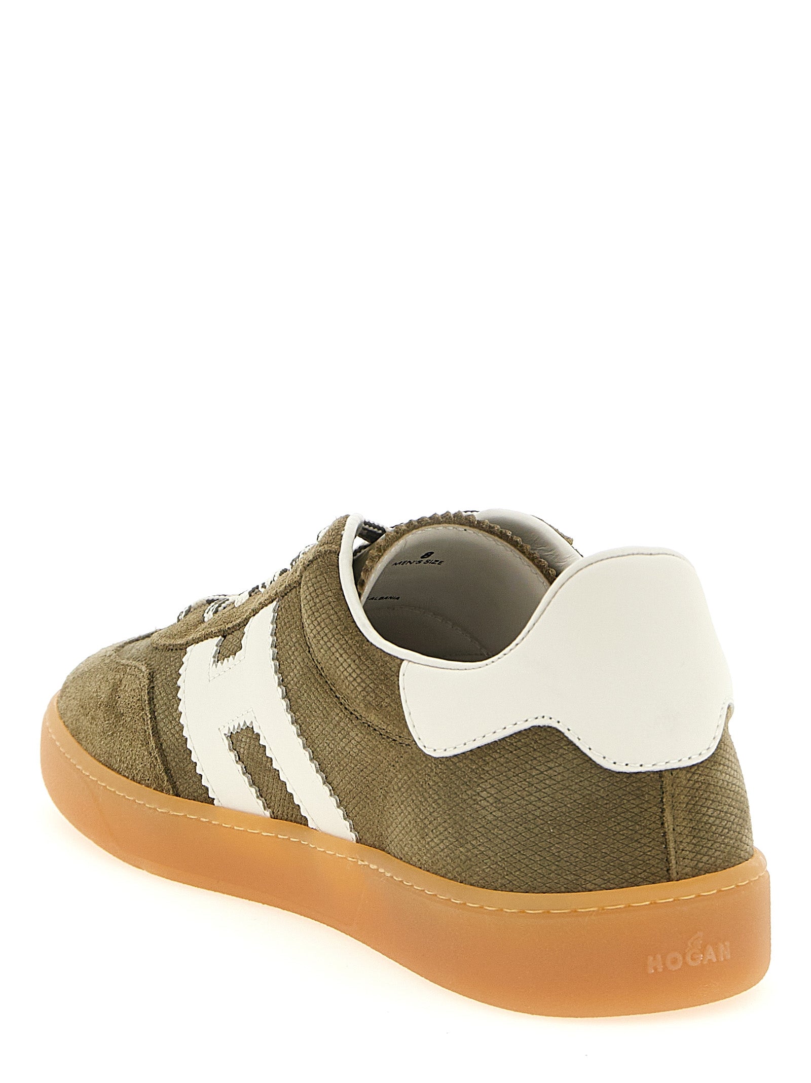 Hogan Cool sneakers Green Calfskin Leather Mutton