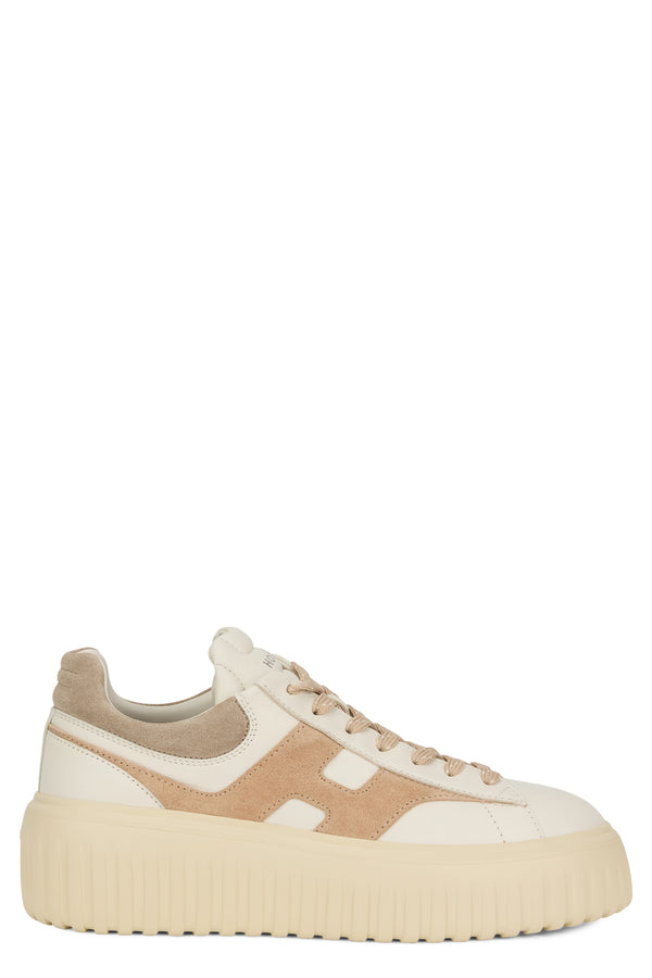 Trainers Platform Beige Polyamide