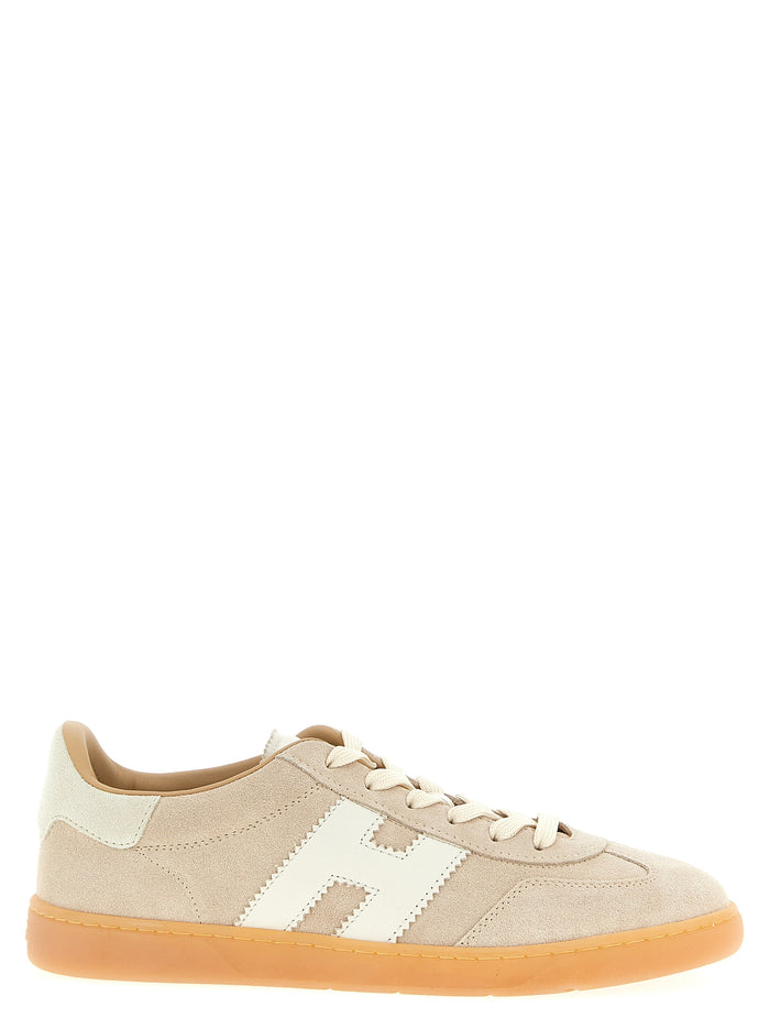 Cool sneakers Beige Calfskin Leather Mutton