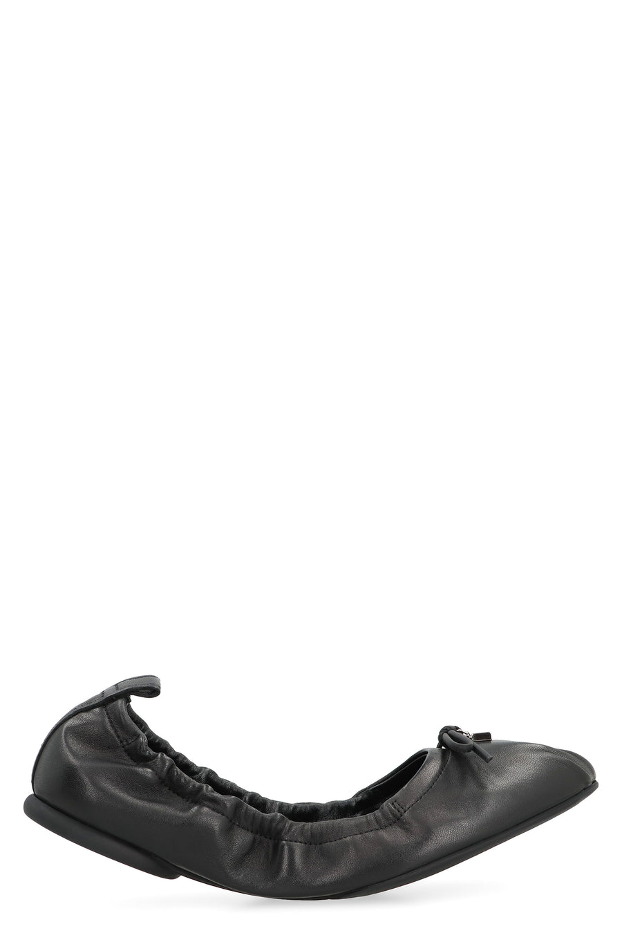 Leather Ballet Flats Black Ballerina Shoes