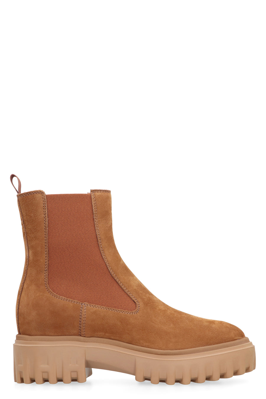 Chelsea Boots H700 Nubuck Brown Leather