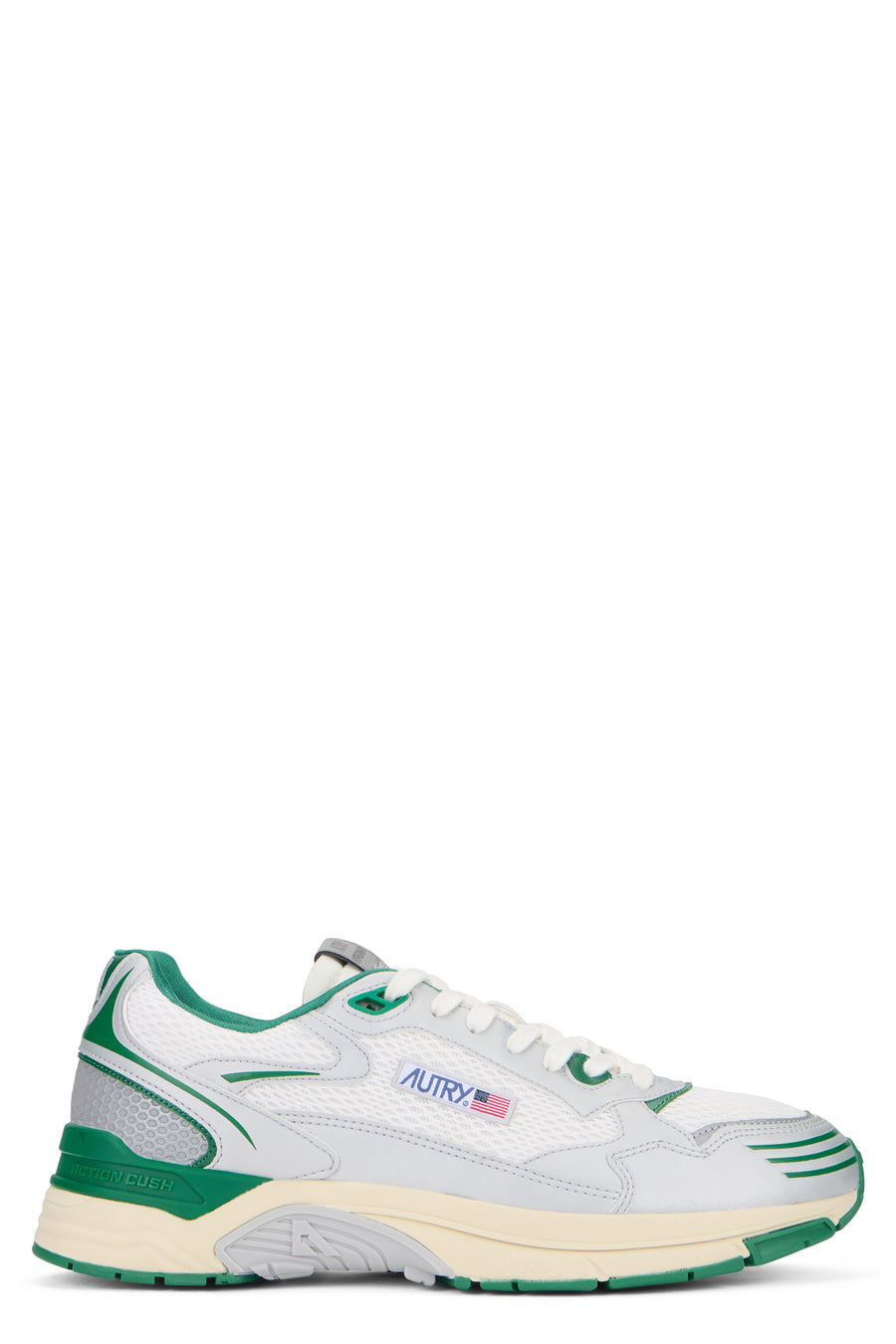 Sneakers Hyperway Mirror Silver-Amazon Green Silver/amazon Polyurethane Trainers
