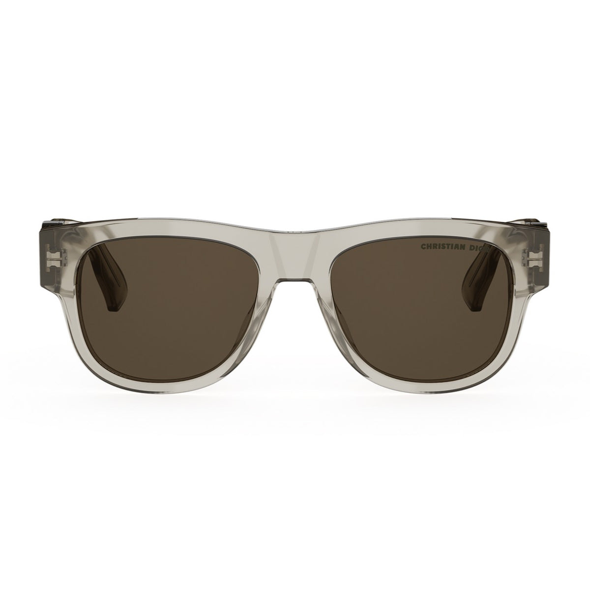 Dior DiorOblique S4I 78f0 Beige Sabbia Trasparente Acetate Occhiali Da Sole