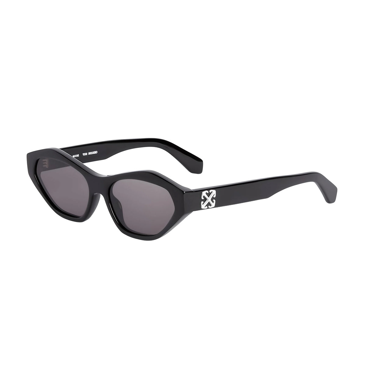 Off White OERI13H KENT 1007 Black Dark Grey Nero Acetate Occhiali Da Sole