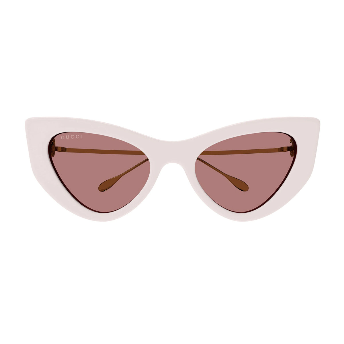 GG1565S LINE FORK 003 Ivory Gold Red Rosa Acetate/metal Occhiali Sole