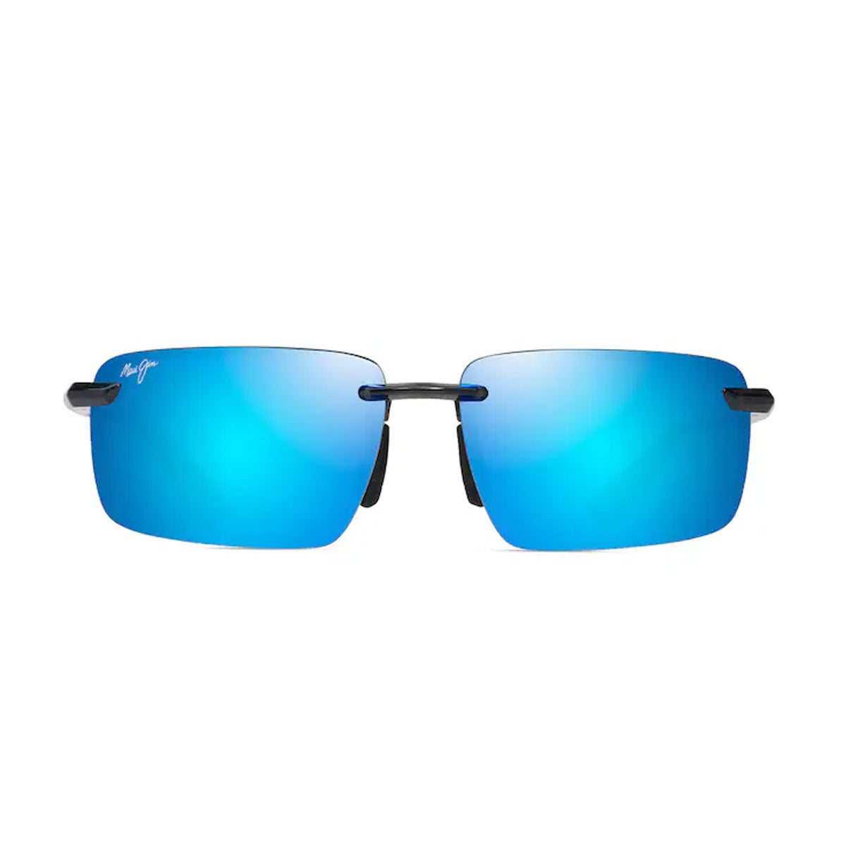Maui Jim LAULIMA blue hawaii shiny Nero Propionate Occhiali Sole