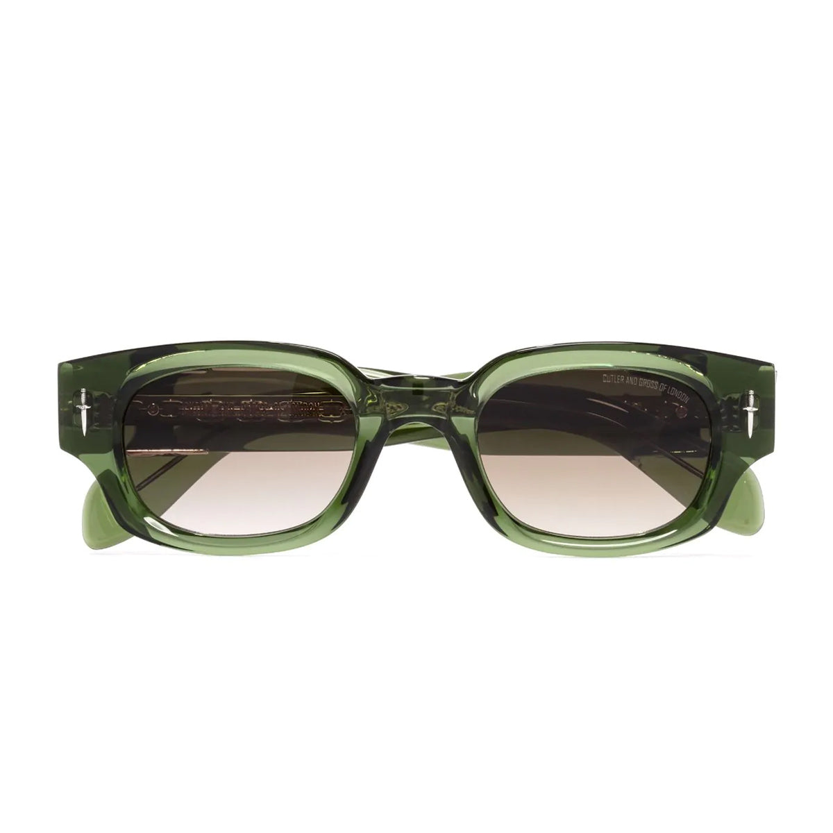 Cutler And Gross The Great Frog 004 03 Leaf Green Verde Acetate Occhiali Da Sole