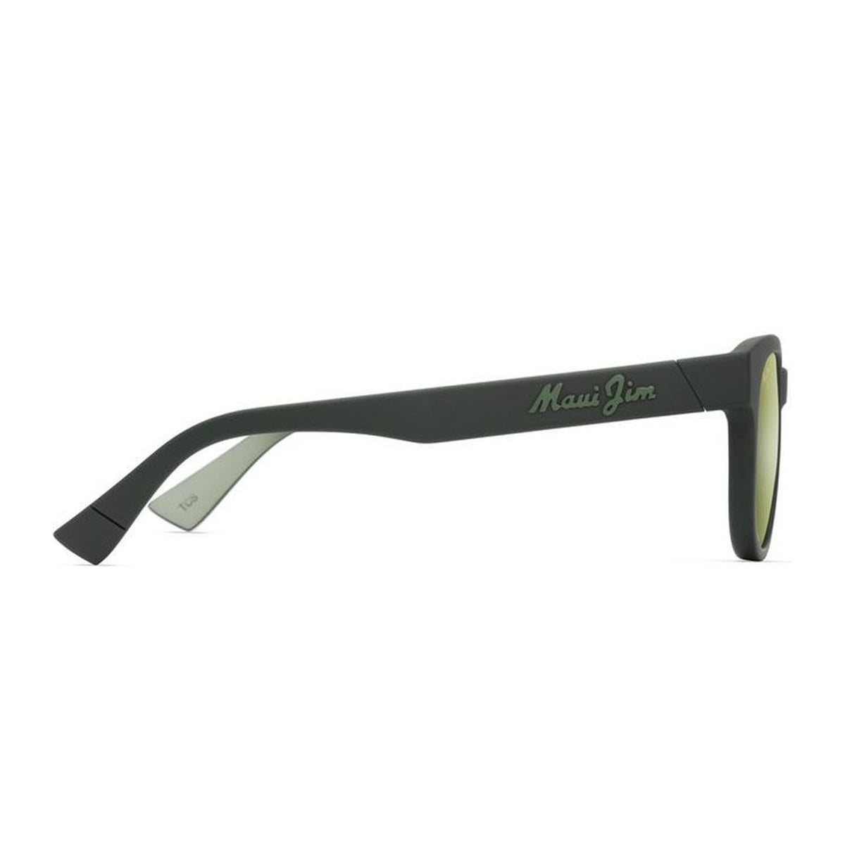 Maui Jim Maoli Matte Dark Green Verde Acetate Occhiali Da Sole