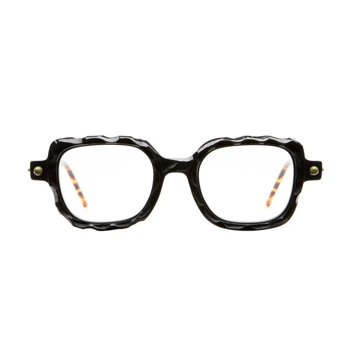 Maske P4 BMT DU Black Matte-Shine Havana Nero Acetate Occhiali Vista