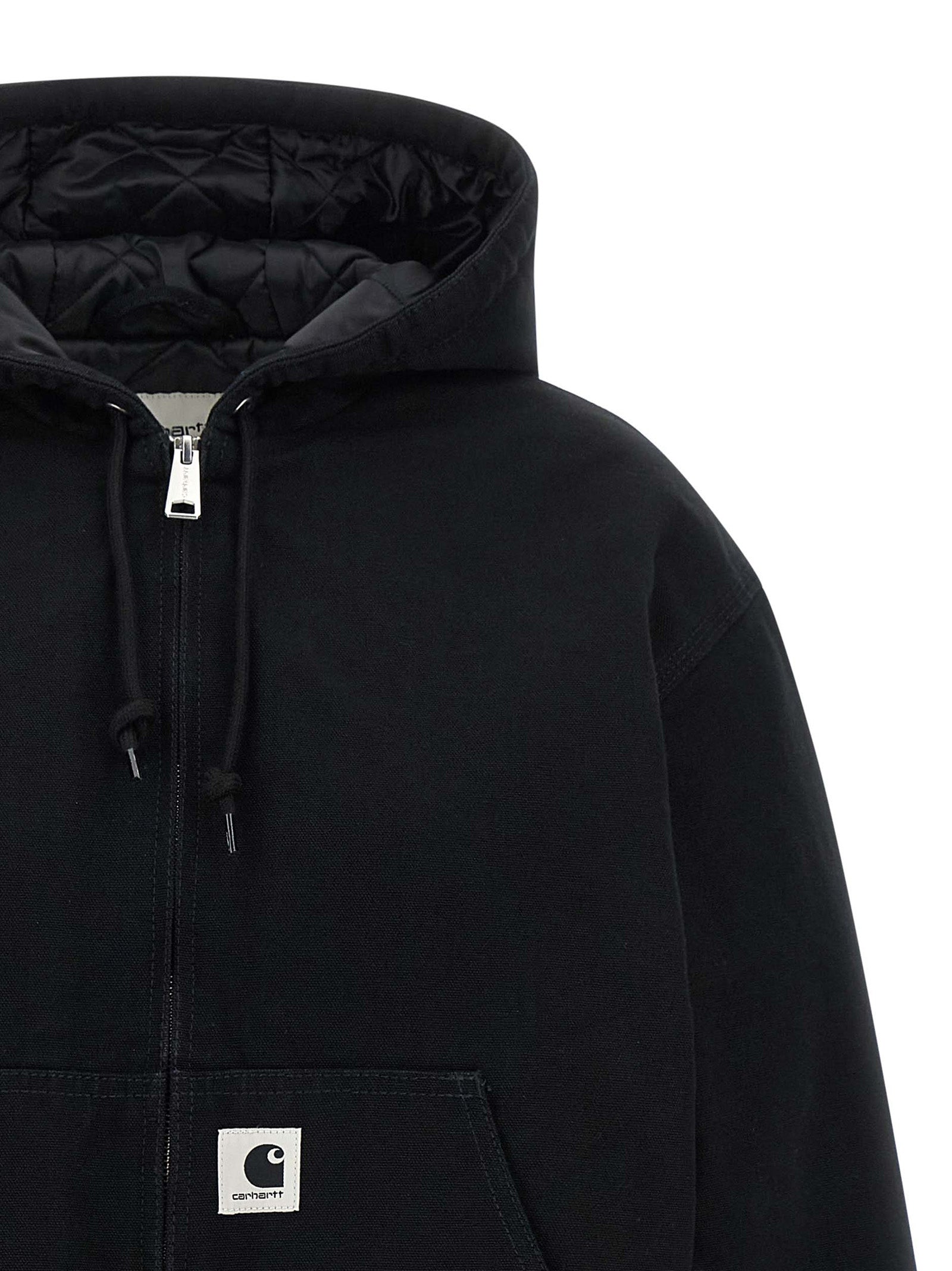 Og Active (winter) Jacket Black Organic Cotton Down Jacket, Parka, Casual