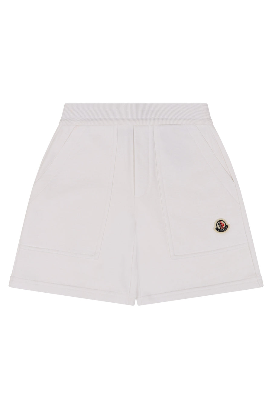 Moncler Cotton Shorts White Trousers