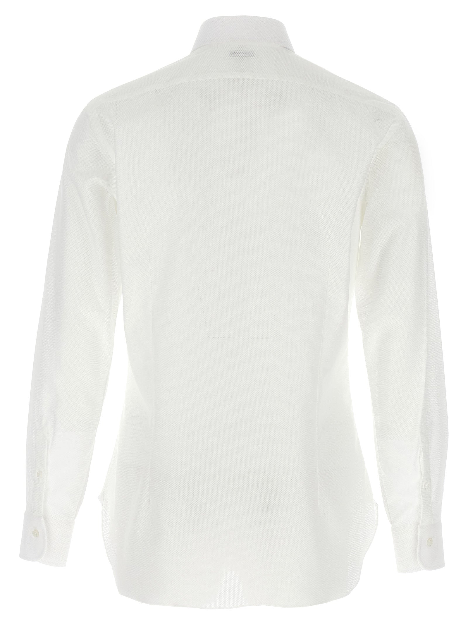Honeycomb cotton shirt White Shirt, Blouse