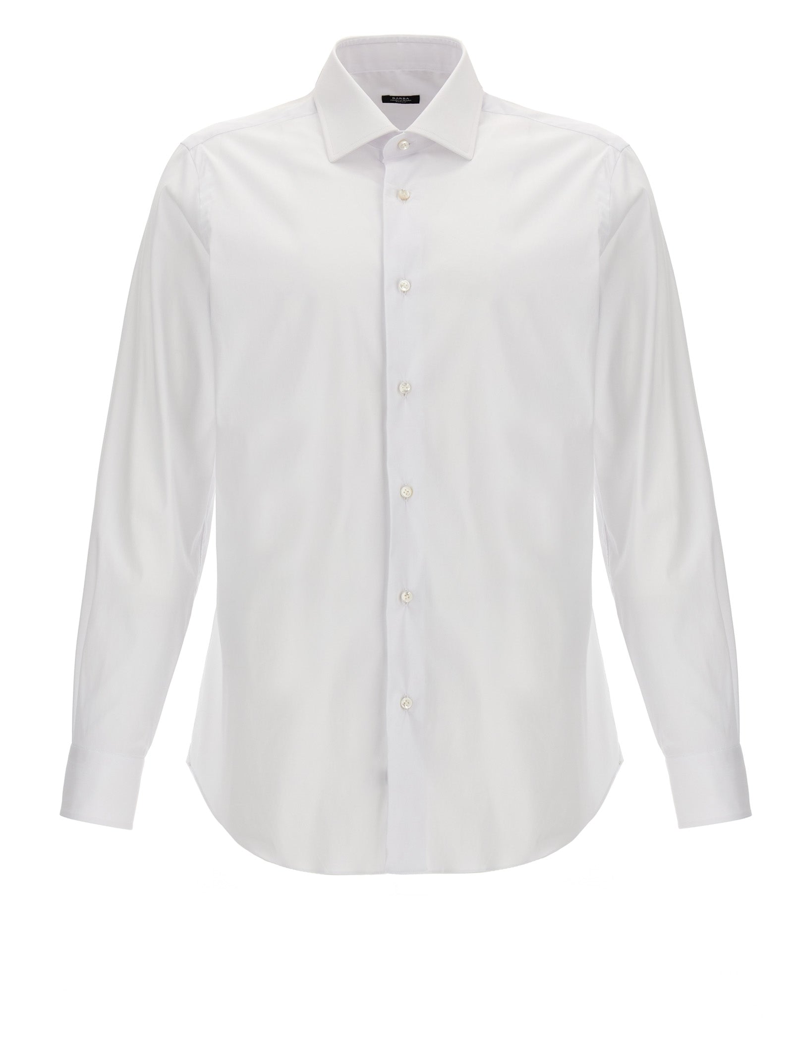 Poplin shirt White Cotton Polyamide Elastane Shirt, Blouse