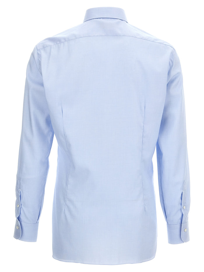 Journey shirt Light Blue Cotton Shirt, Blouse