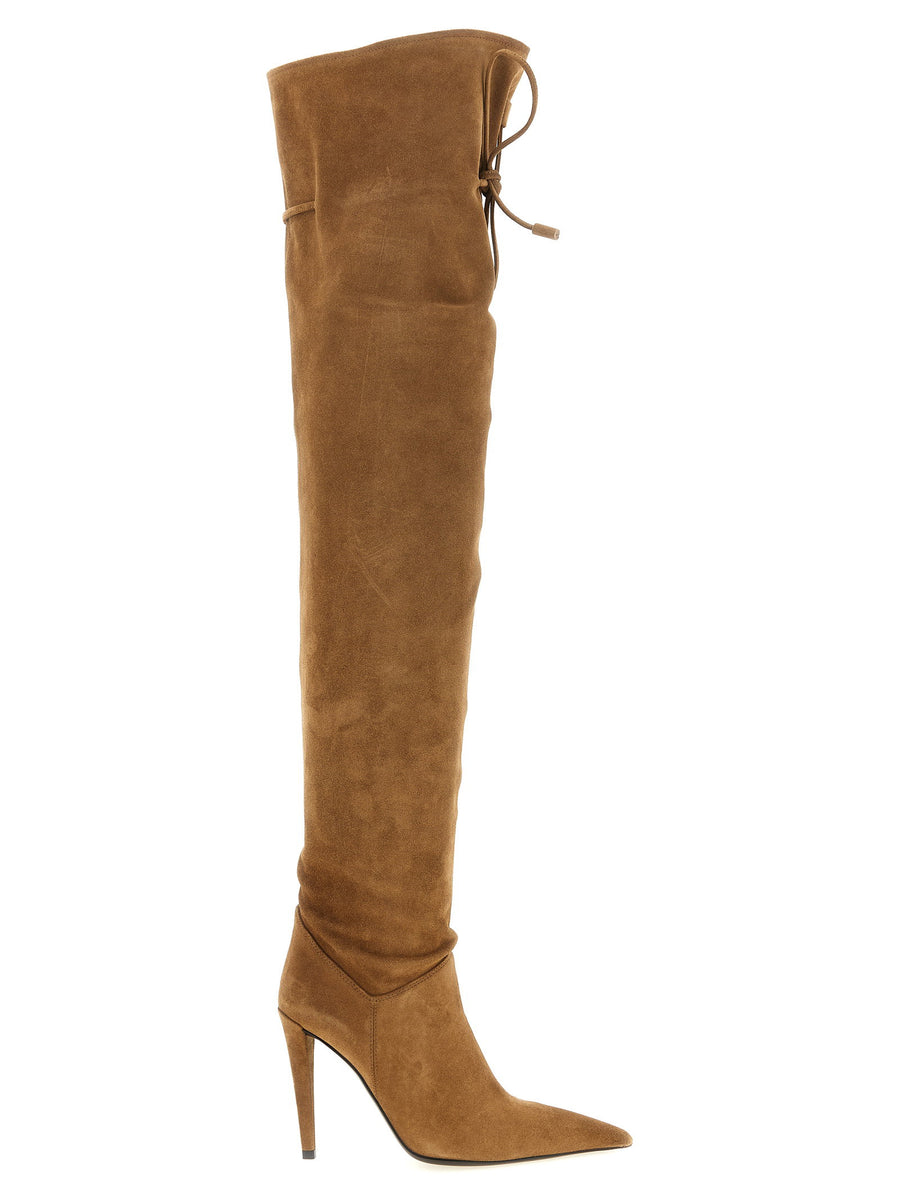 Giuseppe Zanotti Desire Boots — Cognac
