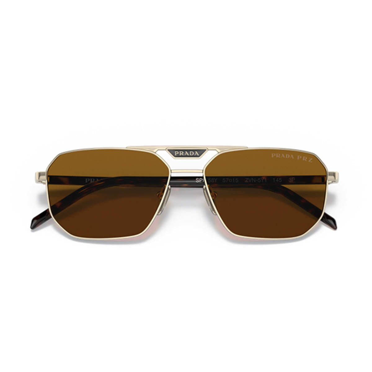 PR 58YS ZVN5Y1 Oro Metal Occhiali Sole