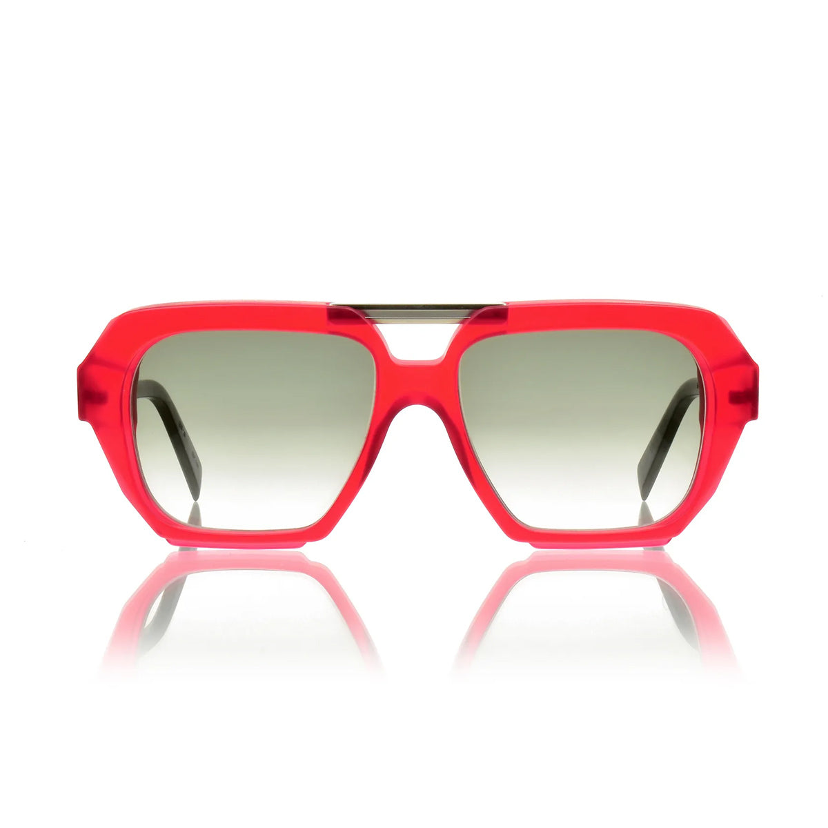 Ryan-s C3-S Crimson-Rosso Satinato Acrylic/metal Occhiali Da Vista
